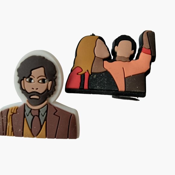 YOU Shoe Charms Joe Goldberg Penn Badgley American TV Series Lot 2 - Picture 1 of 7